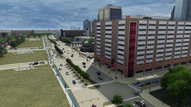 Detroit's I-375 Transformation Creates Urban Boulevard