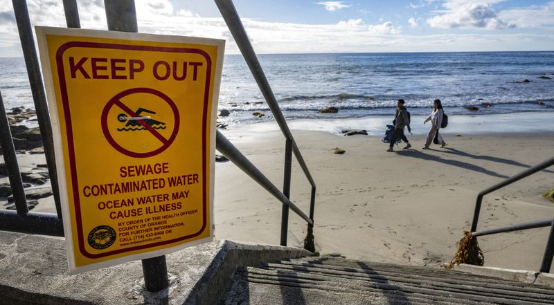 Beaches suffering from water quality issues