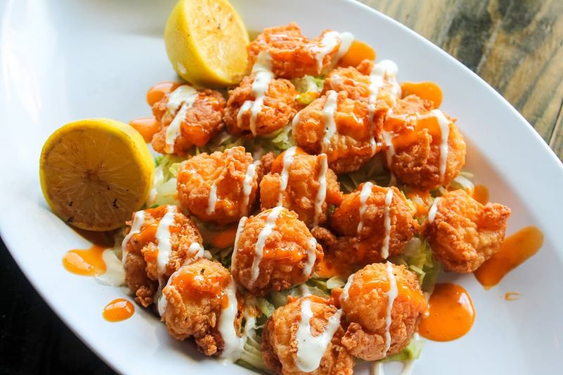 Killer Bang Bang Shrimp Tacos