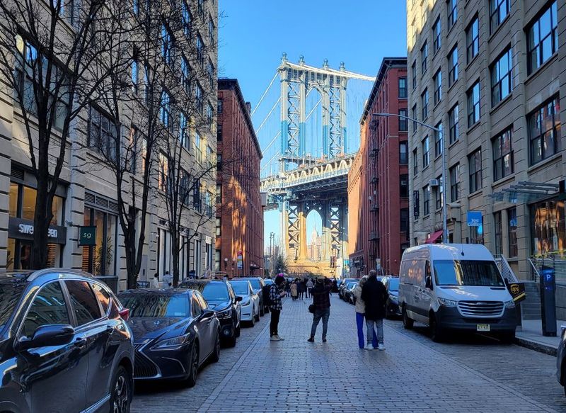 DUMBO Tracks on Water St