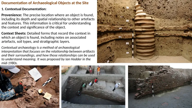Digging Destroys Irreplaceable Historical Context Forever