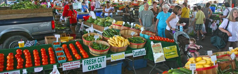 Food Halls and Farmers Markets