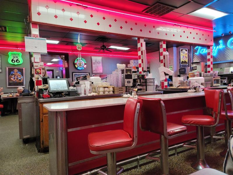 Authentic Route 66 Diner Atmosphere