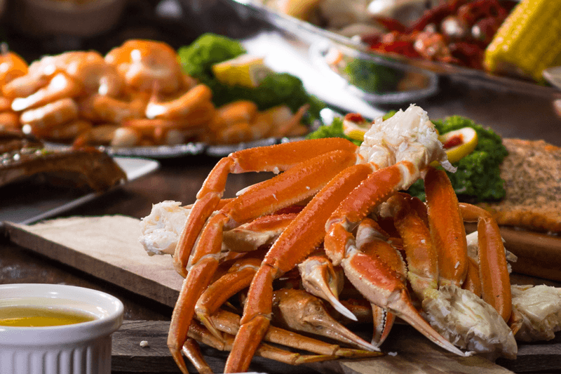 Unlimited Alaskan Snow Crab Legs That Keep Coming