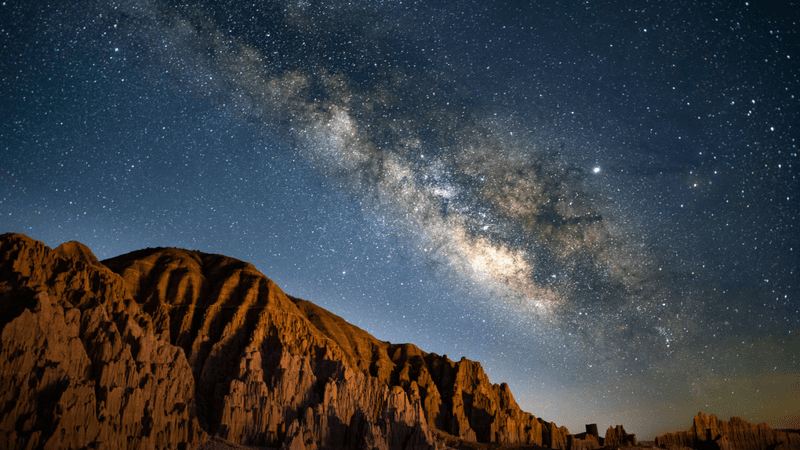 Light pollution near Great Basin National Park