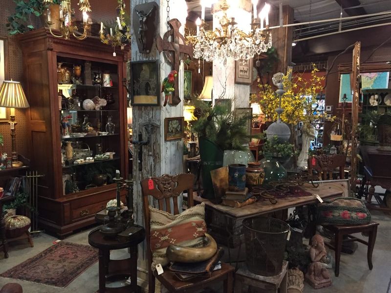 Antique districts mix with charity finds