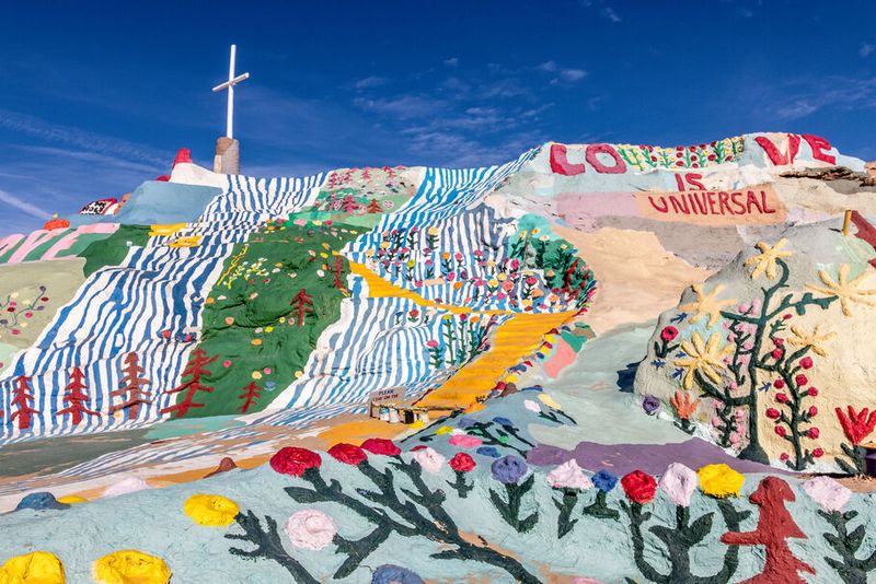 Salvation Mountain's Technicolor Wonder
