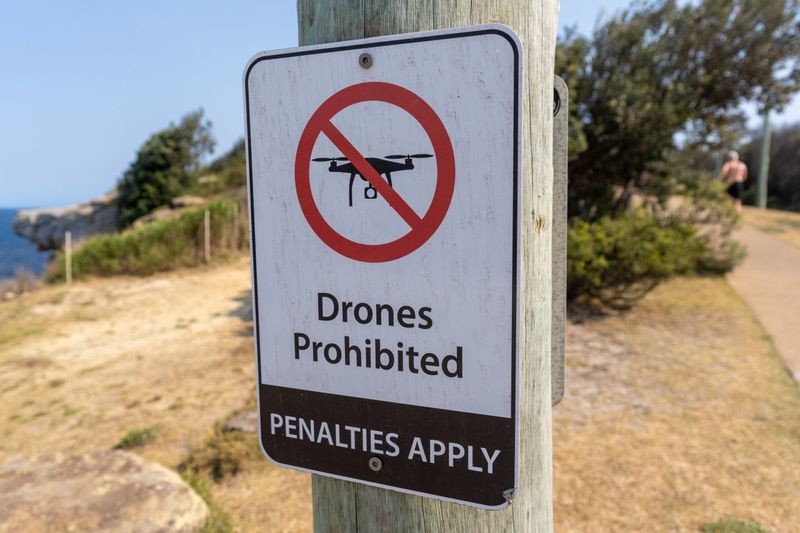 Flying drones in parks is widely prohibited