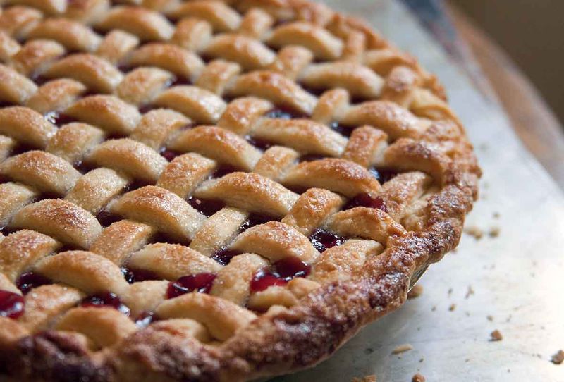 Traverse City Cherry Pie: Ruby Red Perfection