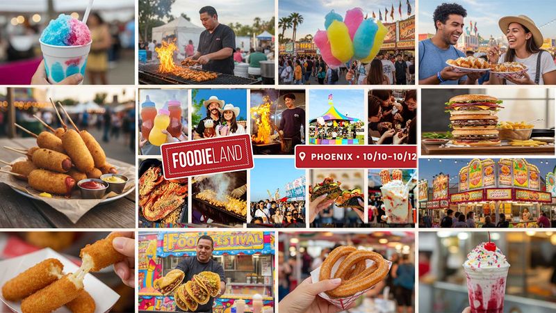 FoodieLand: Food Festival at Phoenix Raceway, Avondale