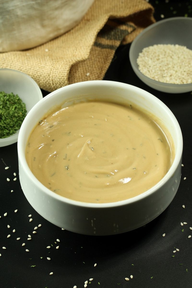 Tahini So Creamy You'll Want To Bathe In It
