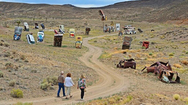 Goldfield’s International Car Forest at the Edge of the Galaxy