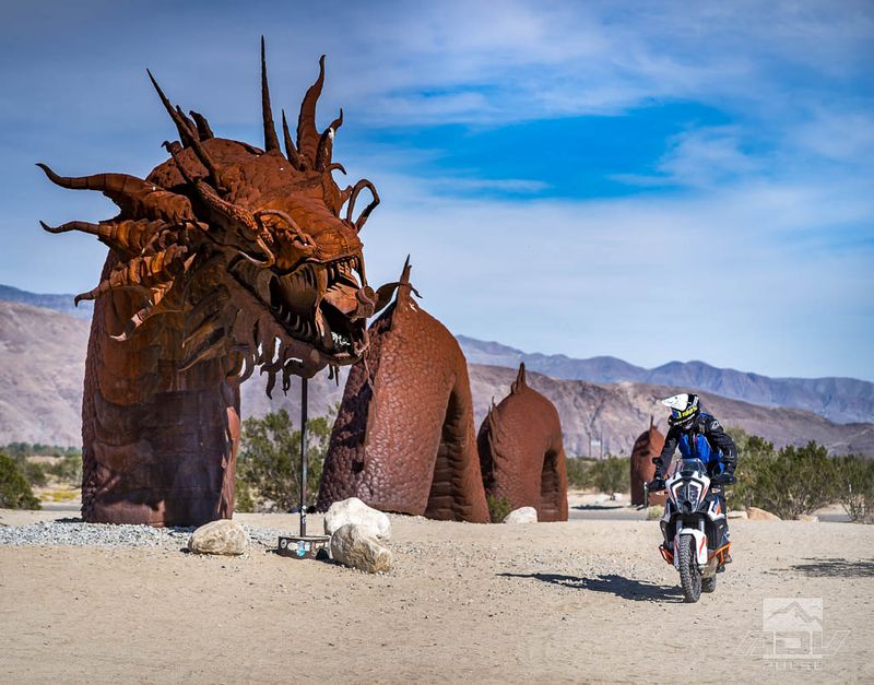 Borrego Springs' Metal Sculpture Garden
