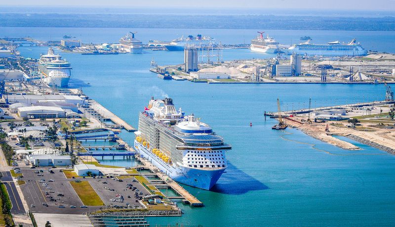 Port Canaveral: Cruise and Space Traffic Collide