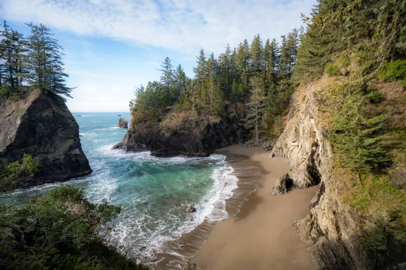 The Coastline is Breathtaking