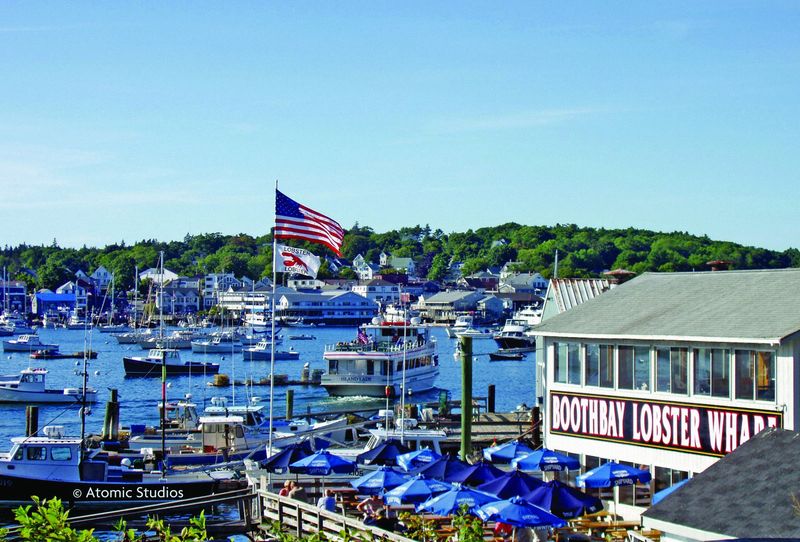 Boothbay Harbor's Crowded Charms