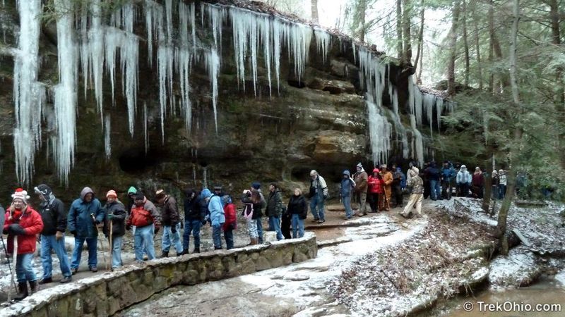 Old Man's Cave Area At Hocking Hills