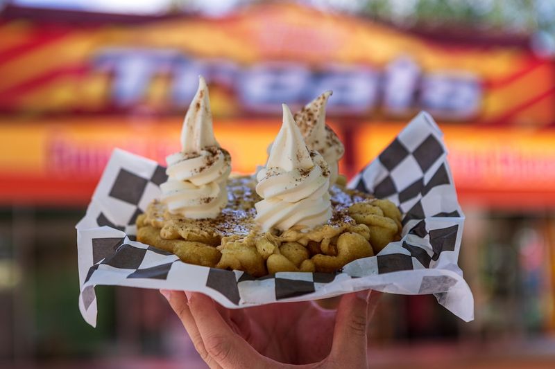 Pumpkin Spice Soft Serve at Wild Adventures