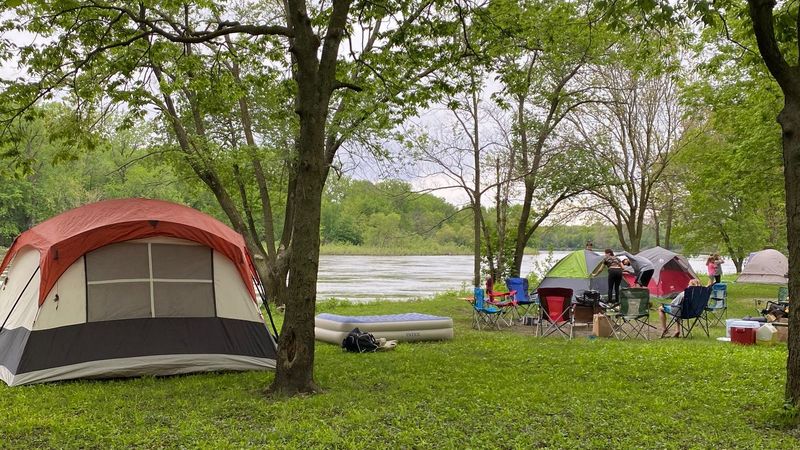 No Camping Outside Designated Areas