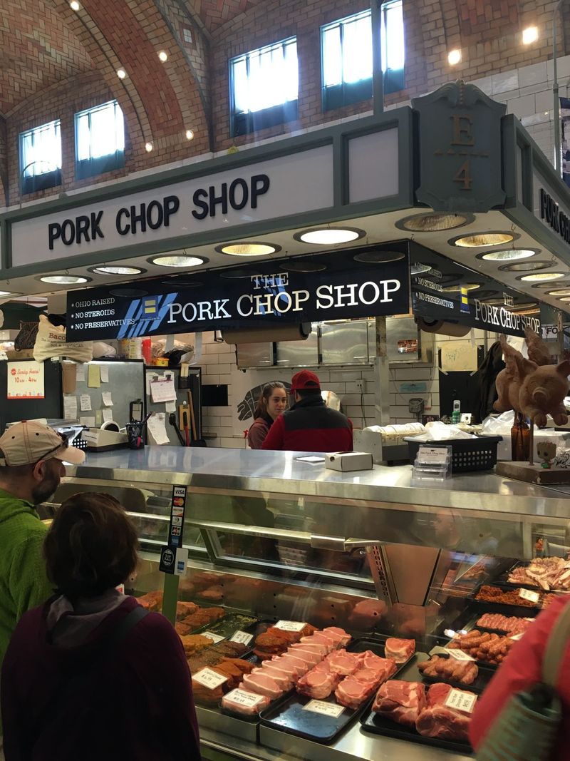 West Side Market Butchers, Cleveland