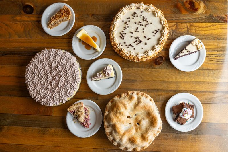 Dessert Selection That Demands Multiple Trips