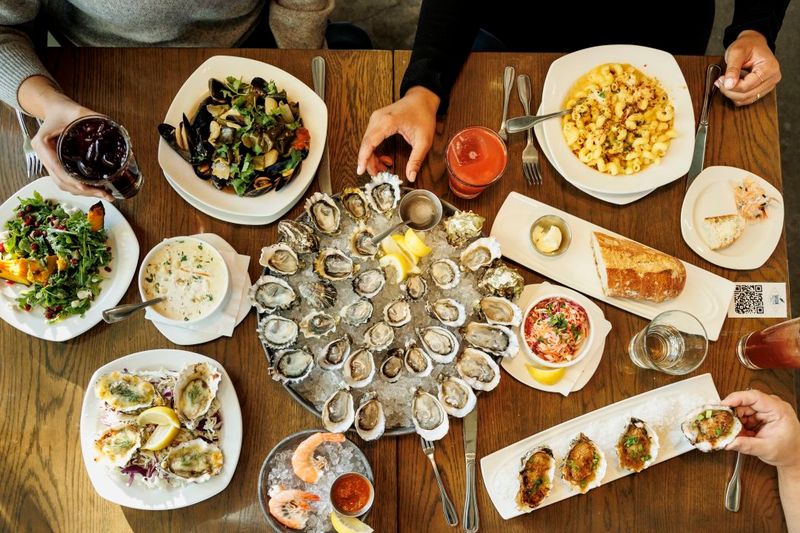 Diverse and Seasonal Seafood Menu