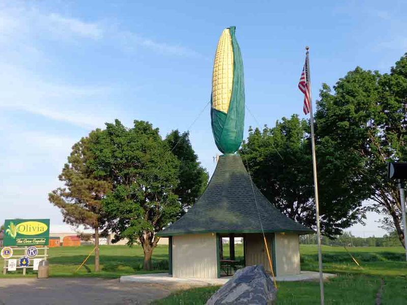 Olivia's Corn Monument