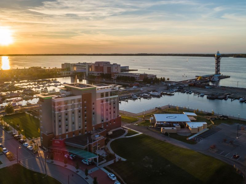 Erie Bayfront, from working slips to showcase edge