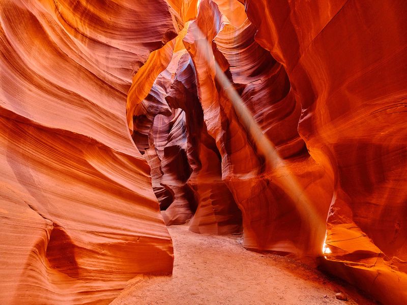 Antelope Canyon's Light Show
