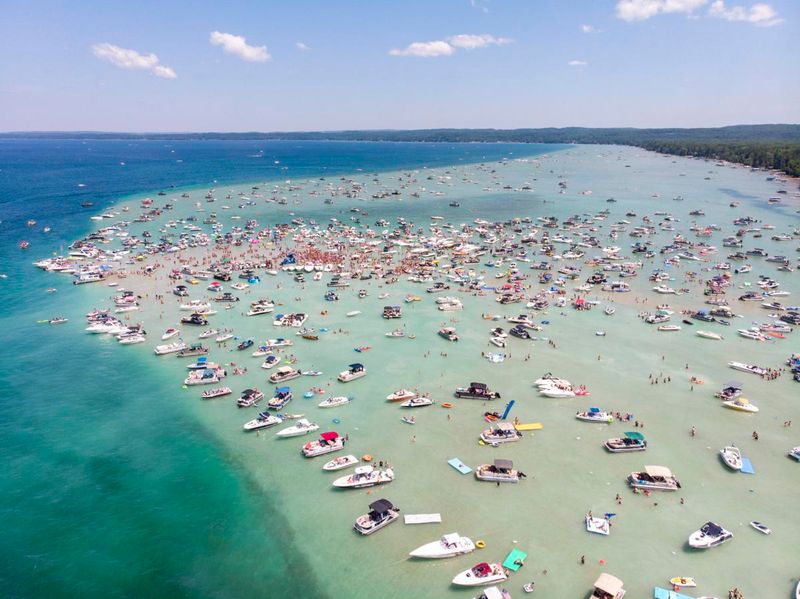 Torch Lake Sandbar