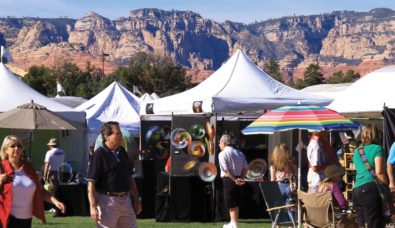 The Sedona Arts Celebration Under Pressure