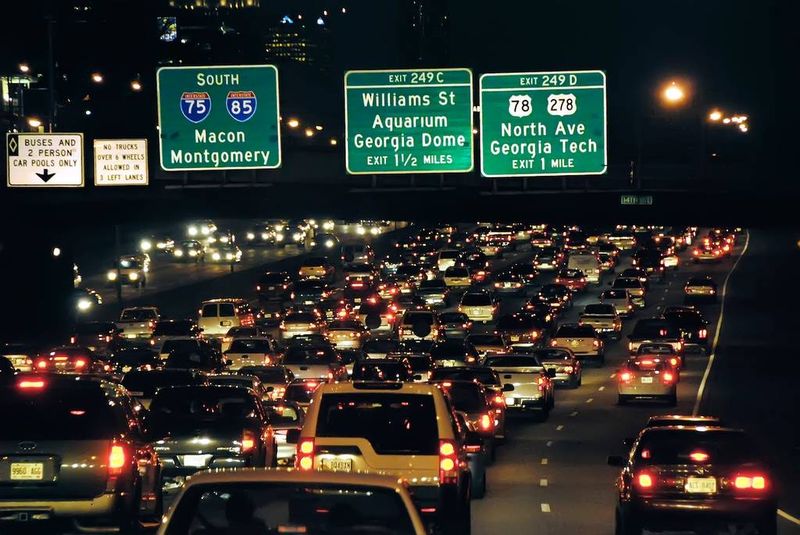 Atlanta Traffic That Drains Travelers