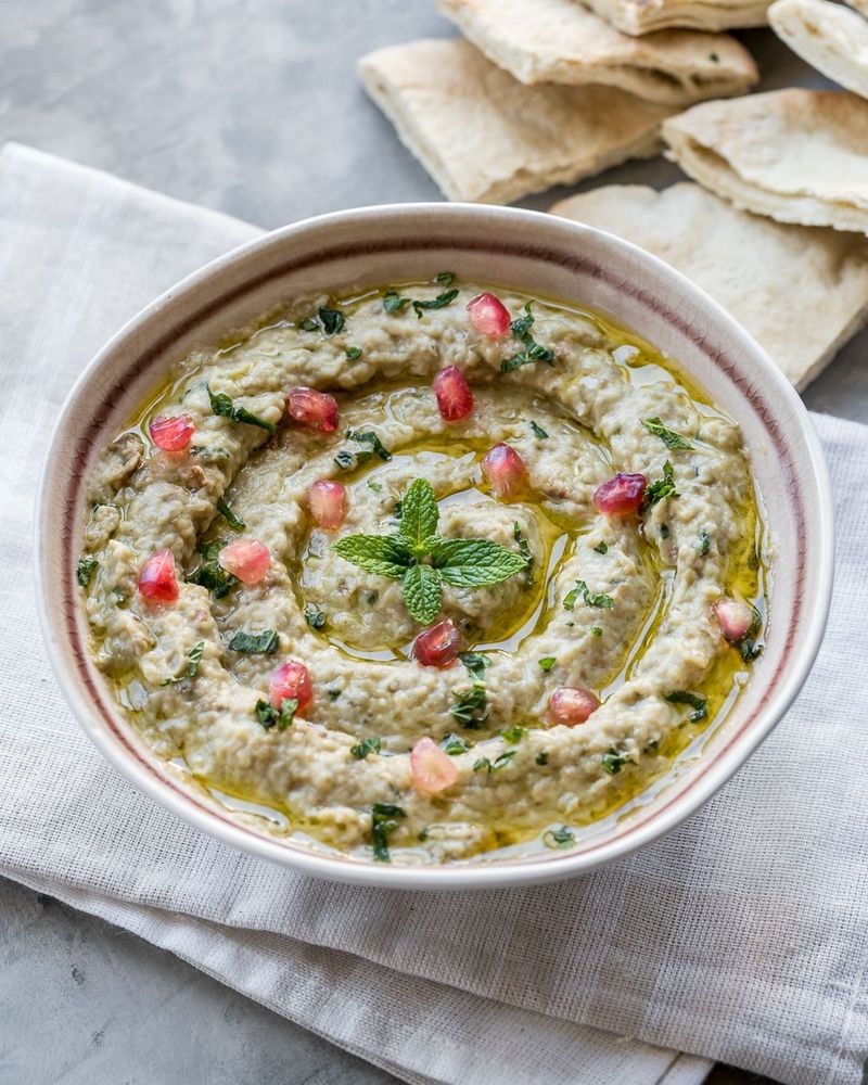 Hummus and Baba Ghanoush With Depth of Flavor