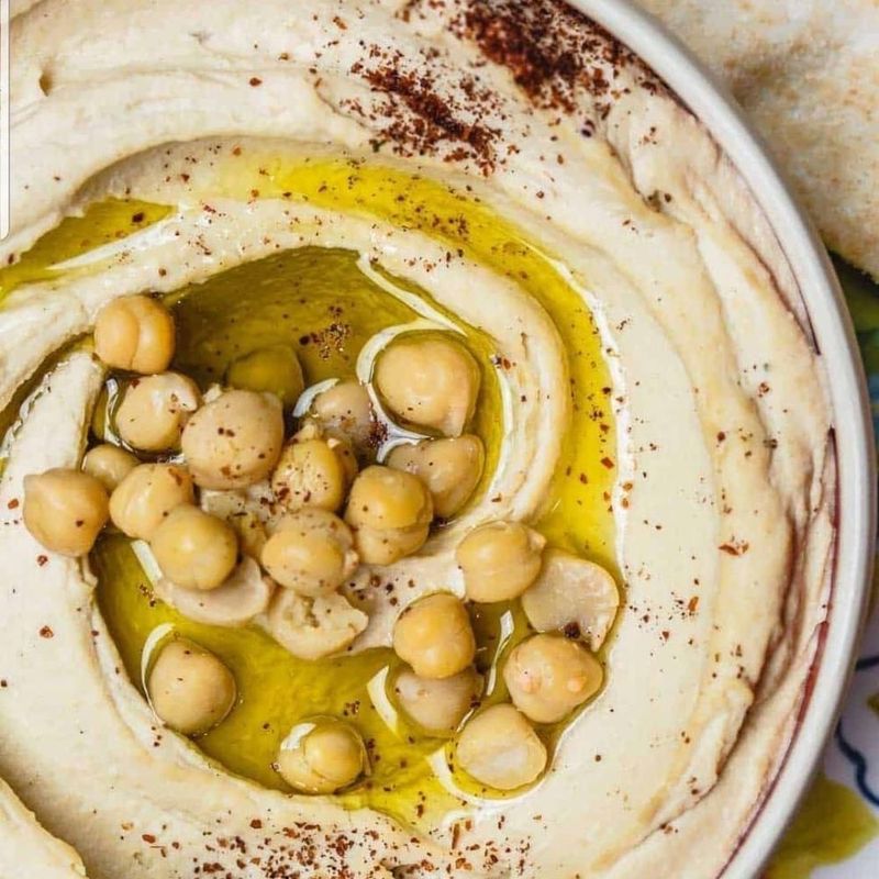 Hummus Served With Texas Hospitality
