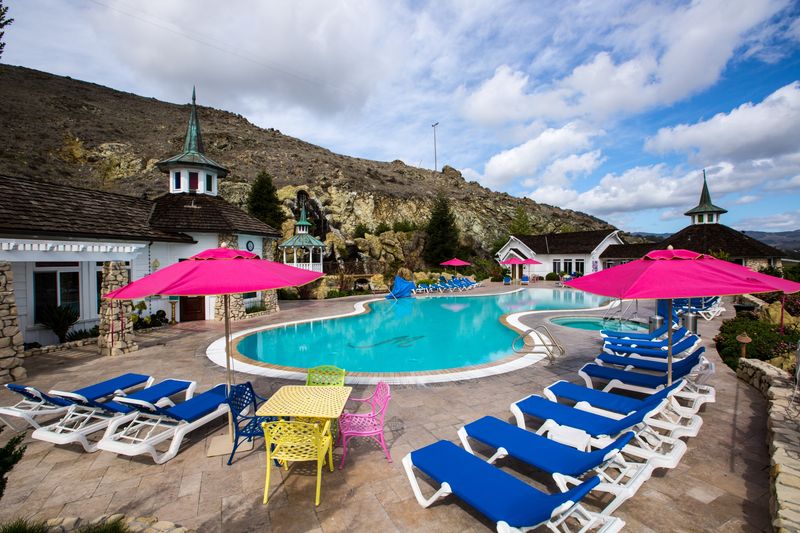 Relax at the Beautiful Pool and Spa