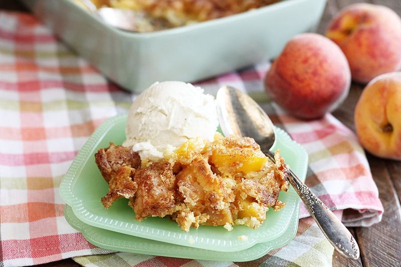 Peach Cobbler & Peach Desserts