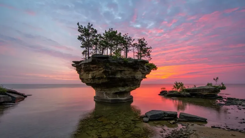 Turnip Rock (Port Austin)