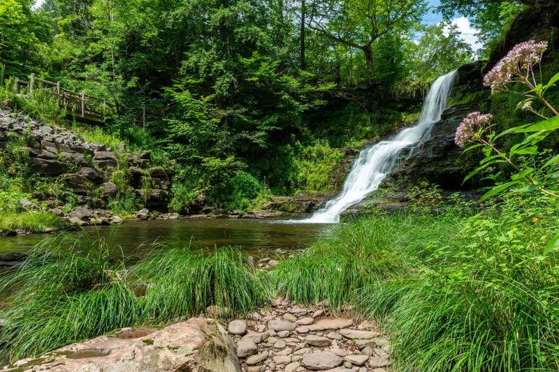 The Stratton Falls Waterfall