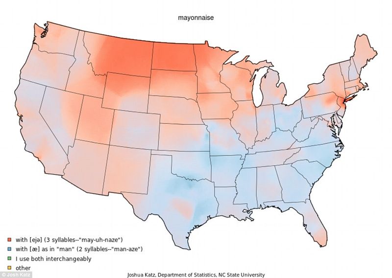 The Accent Shifts Every Fifty Miles