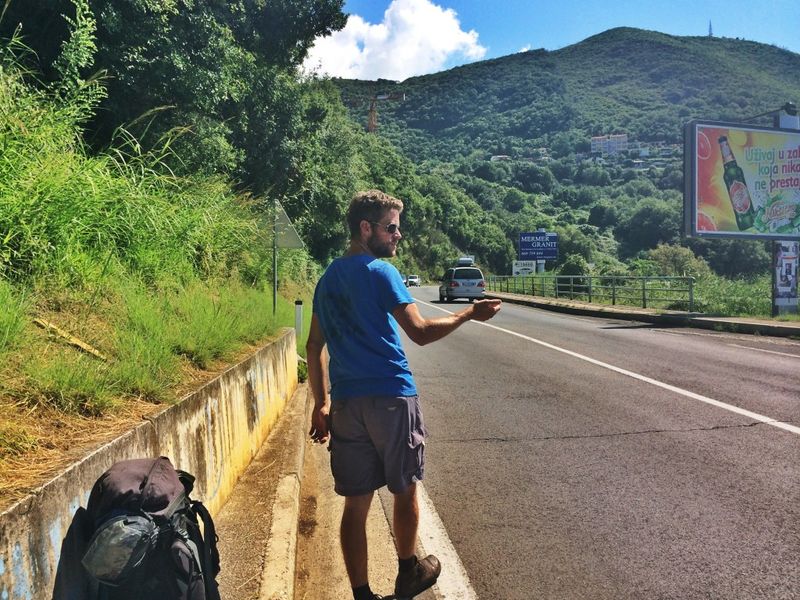 Hitchhiking on Highways