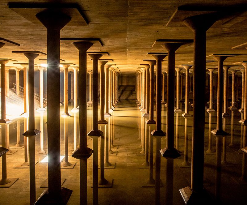 Buffalo Bayou Park and the Cistern