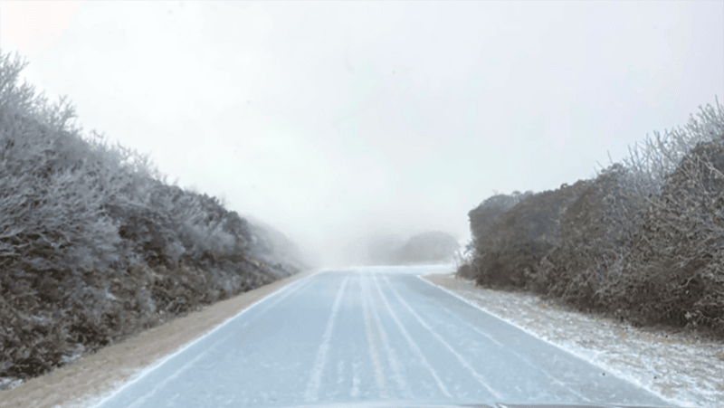 Weather changes fast and often