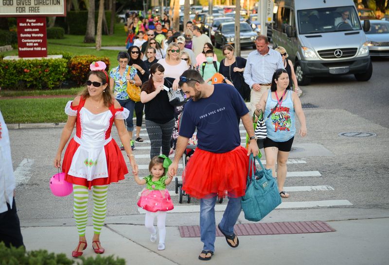 Halloween on S. Lime Avenue