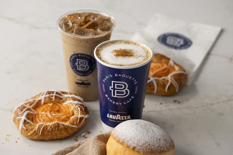 Paris Baguette's Pumpkin Pie Latte
