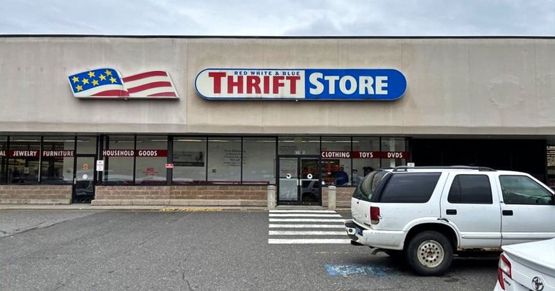 Red White & Blue Thrift Store in Waterbury