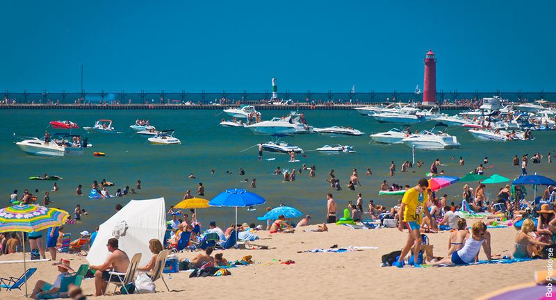 Grand Haven State Park Beach