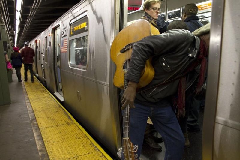 Blocking Subway Doors