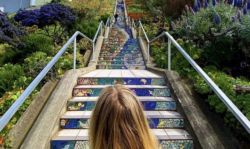 Hidden Gem Stairways Tucked in Neighborhoods