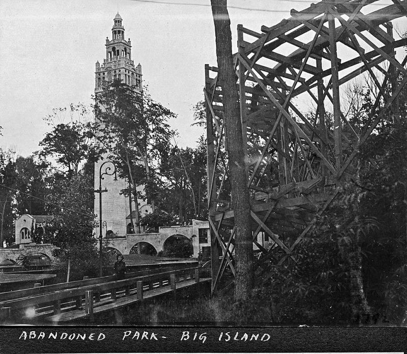 A Forgotten Fairground in the Middle of a Lake
