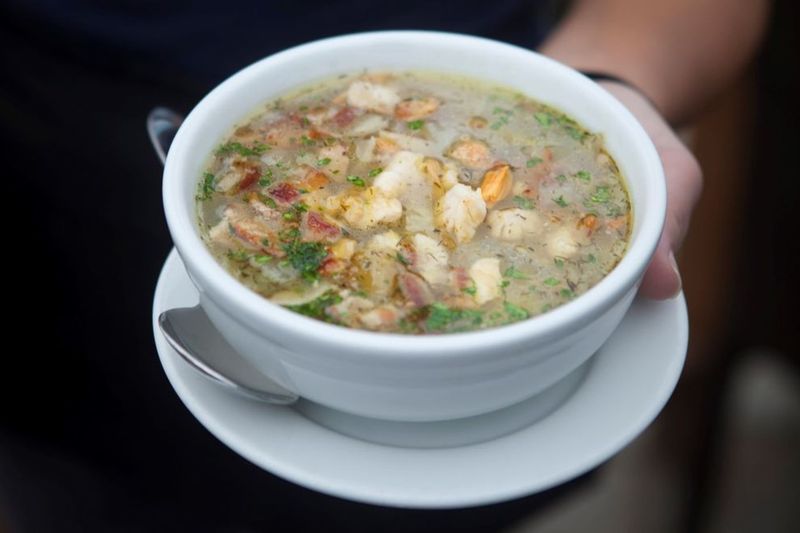 Clear Clam Chowder is the Only Way, and Clam Cakes are Mandatory